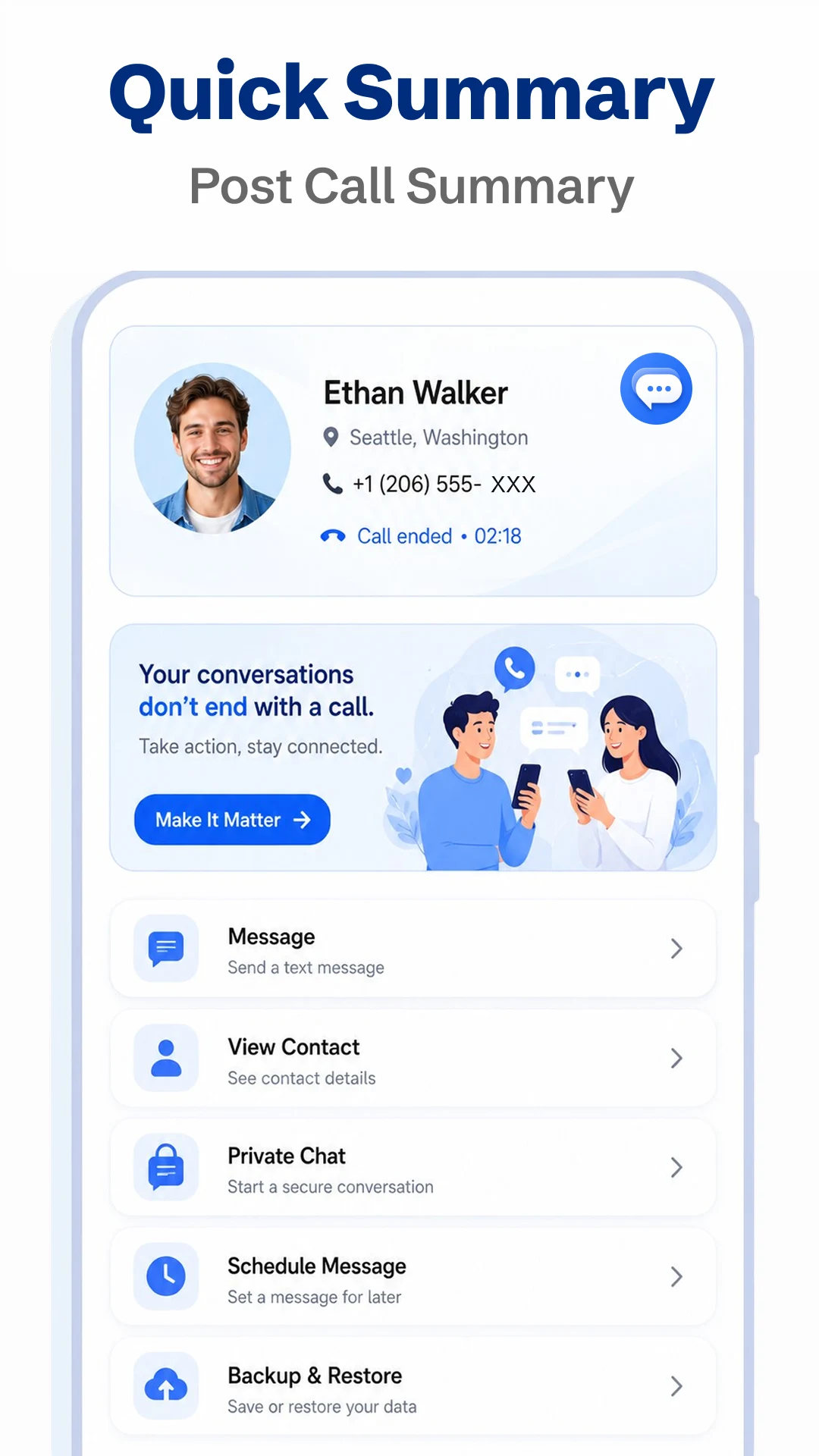 Messages: Text SMS Messenger screenshot