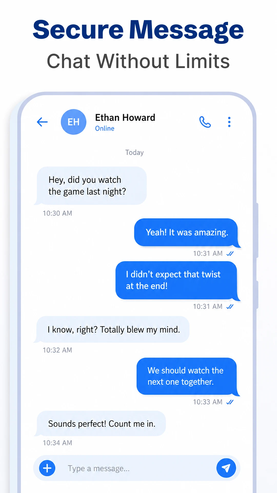 Messages: Text SMS Messenger screenshot